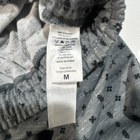 Lularoe Medium Jax Jogger - Gray Patterned - Picture 2 of 5